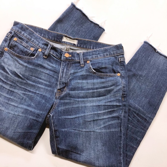 MADEWELL Slim Boyfriend Raw Hem Edition Jeans - Picture 6 of 8